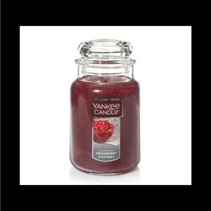 Yankee Candle Cranberry Chutney - Original Large Jar Scented Candle